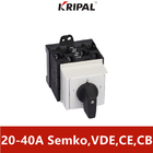 Электрический сертификат CE переключателя кулачка 230-440V перестроения 20A 3P